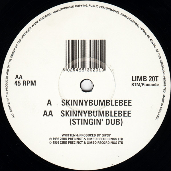 Gypsy - Skinnybumblebee | Limbo Records (LIMB 20T) - 4