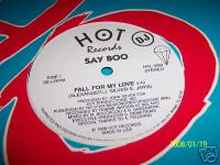 Say Boo - Fall For My Love | Hot Records (HAL 1280) - main Say Boo - Fall For My Love | Hot Records (HAL 1280) - main