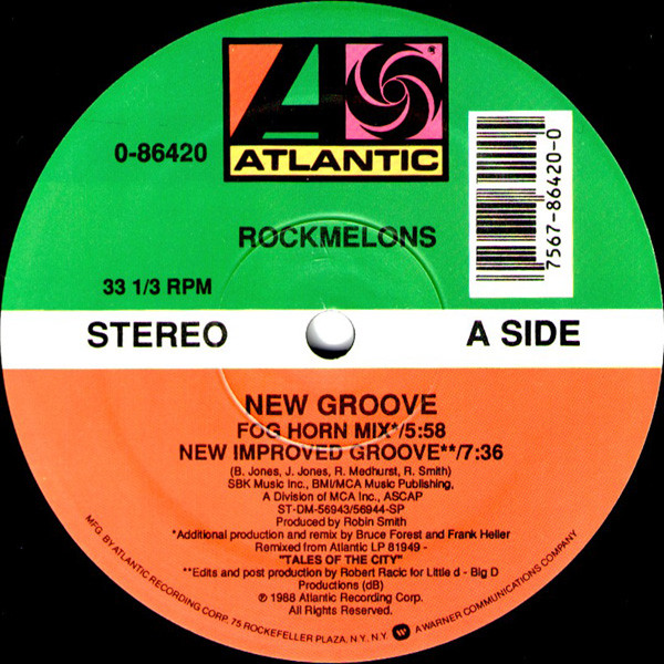 Rockmelons - New Groove | Atlantic (0-86420) - 3 Rockmelons - New Groove | Atlantic (0-86420) - 3