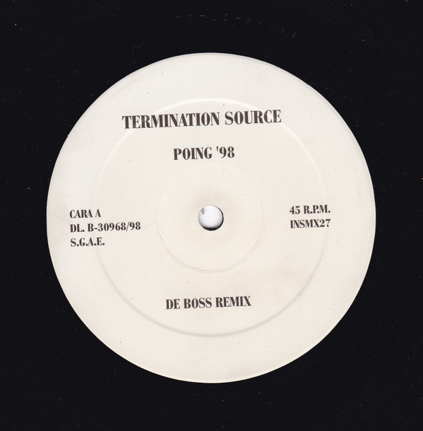 Rotterdam Termination Source - Poing 98 Remixes | Insolent Tracks (INSMX 27 (M)) - 3