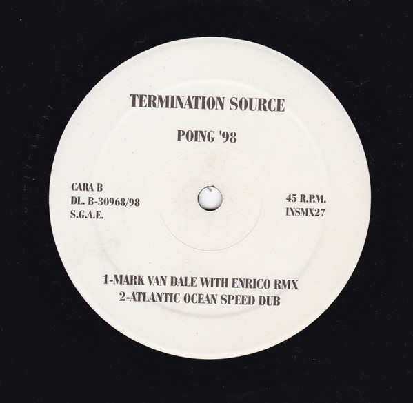 Rotterdam Termination Source - Poing 98 Remixes | Insolent Tracks (INSMX 27 (M)) - 4