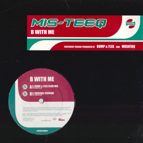 Mis-Teeq - B With Me | Telstar (12STAS3243RBG1) - 3
