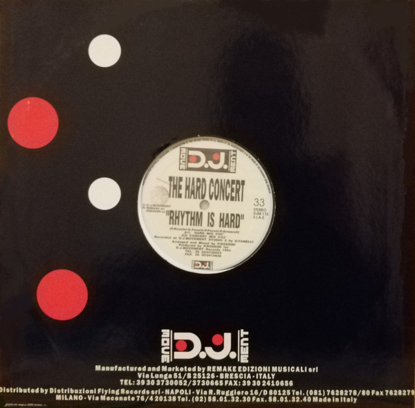 The Hard Concert - Rhythm Is Hard | DJ Movement (DJM 115)