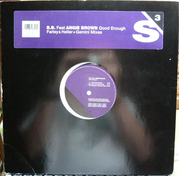 B.B. Feat Angie Brown - Good Enough (Farley & Heller + Gemini Mixes) | S3 (DANU 5X) - 3