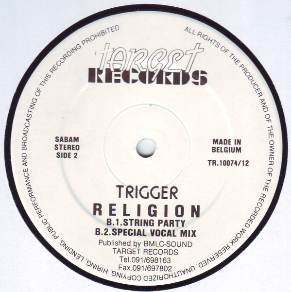 Trigger - Religion | Target Records (TR.10074/12) - 2 Trigger - Religion | Target Records (TR.10074/12) - 2