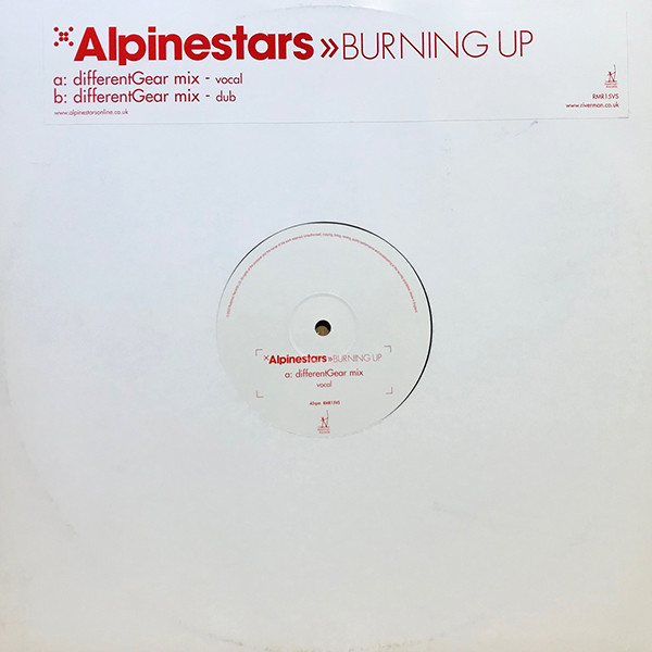 Alpinestars - Burning Up | Riverman Records (RMR15VS) - main