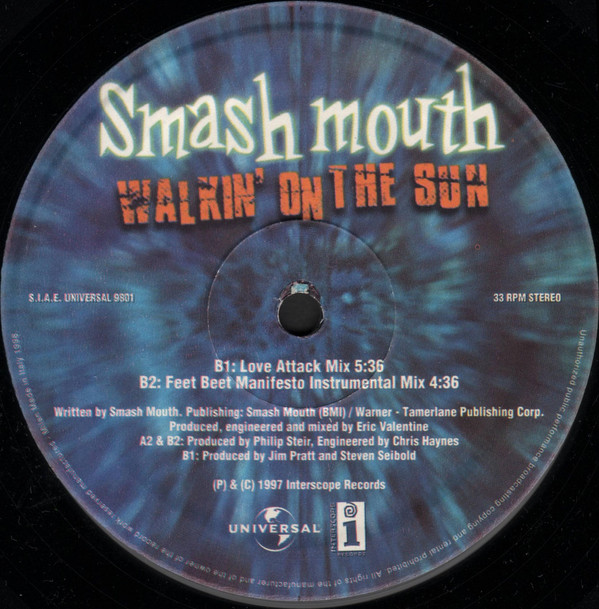 Smash Mouth - Walkin' On The Sun | Universal (UNIVERSAL 9801) - 3 Smash Mouth - Walkin' On The Sun | Universal (UNIVERSAL 9801) - 3