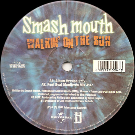 Smash Mouth - Walkin' On The Sun | Universal (UNIVERSAL 9801) - 2 Smash Mouth - Walkin' On The Sun | Universal (UNIVERSAL 9801) - 2