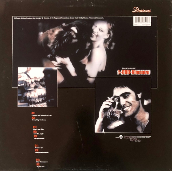 Vincenzo - 1-800-Vincenzo | Dessous Recordings (dessous lp01) - 2 Vincenzo - 1-800-Vincenzo | Dessous Recordings (dessous lp01) - 2