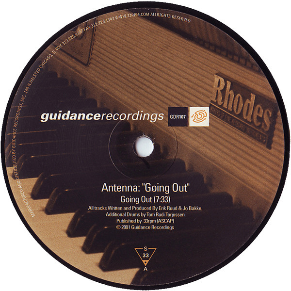 Antenna - Going Out | Guidance Recordings (GDR107)
