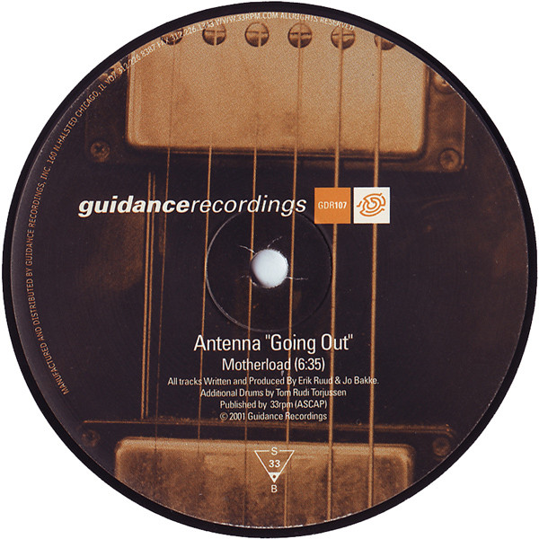 Antenna - Going Out | Guidance Recordings (GDR107) - 2