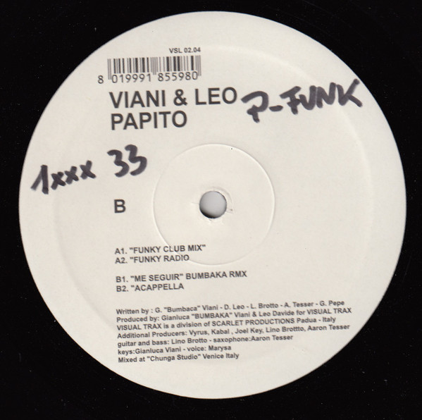 Viani & Leo - Papito | Visual trax (VSL 02.04) - main