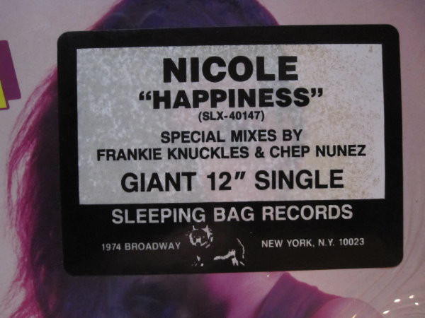 Nicole - Happiness | Sleeping Bag Records (SLX-40147) - 5 Nicole - Happiness | Sleeping Bag Records (SLX-40147) - 5