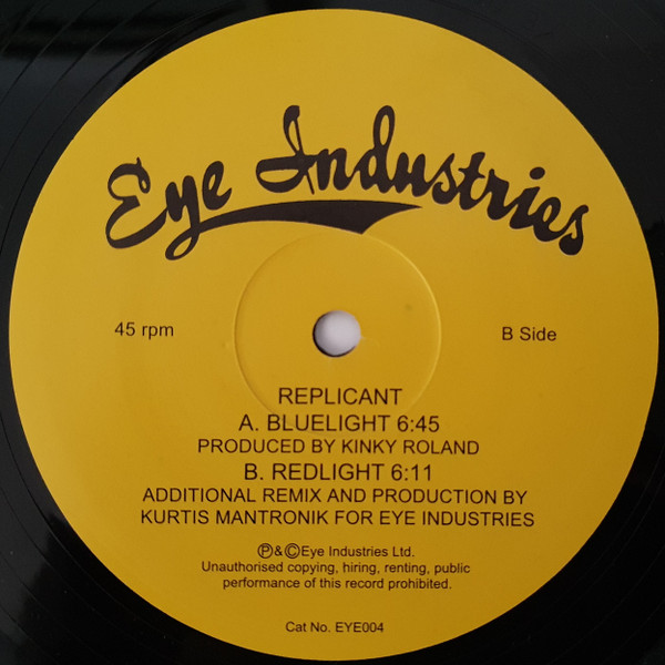Replicant - Blue Light | Eye Industries (EYE 004) - 2