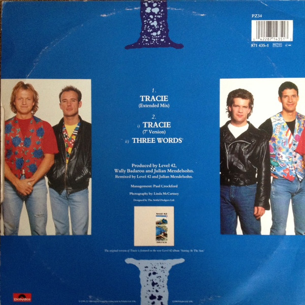 Level 42 - Tracie | Polydor (PZ 34) - 2