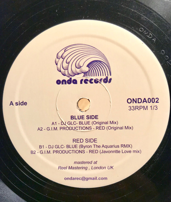 DJ GLC & G.I.M. Productions - Colours EP Vol.1 | Onda Records (ONDA002) - main DJ GLC & G.I.M. Productions - Colours EP Vol.1 | Onda Records (ONDA002) - main
