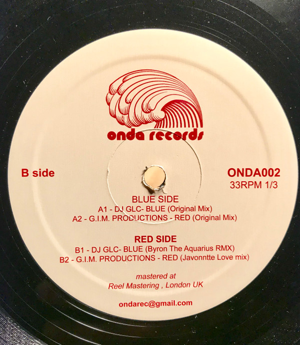 DJ GLC & G.I.M. Productions - Colours EP Vol.1 | Onda Records (ONDA002) - 2 DJ GLC & G.I.M. Productions - Colours EP Vol.1 | Onda Records (ONDA002) - 2