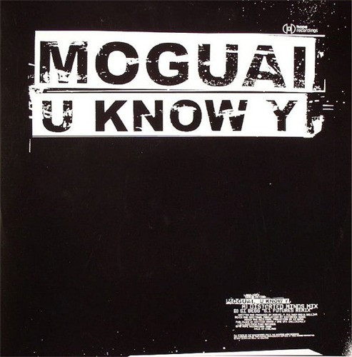 Moguai - U Know Y | Hope Recordings (HOPE 038 B) - main