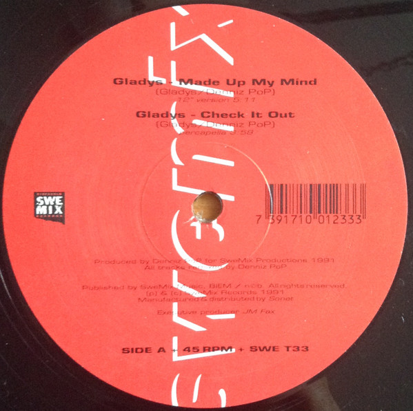 Gladys - Made Up My Mind | SweMix Records (SWE T33) - 3 Gladys - Made Up My Mind | SweMix Records (SWE T33) - 3