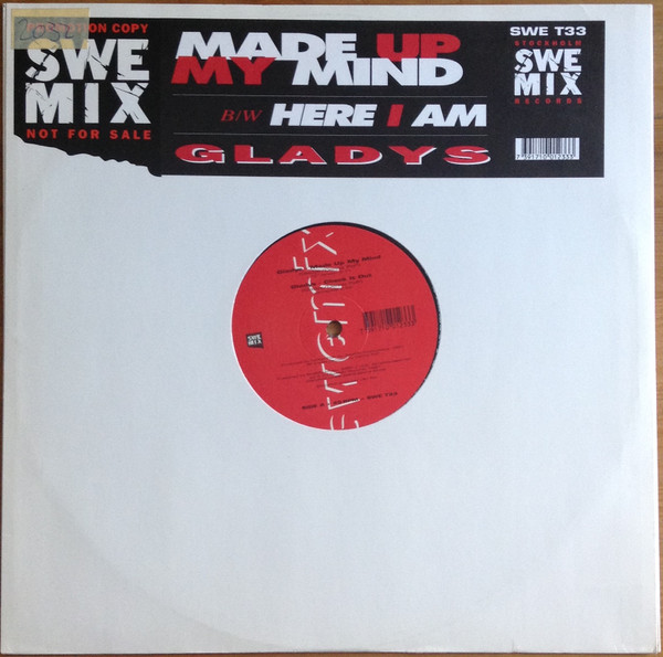 Gladys - Made Up My Mind | SweMix Records (SWE T33) - main Gladys - Made Up My Mind | SweMix Records (SWE T33) - main