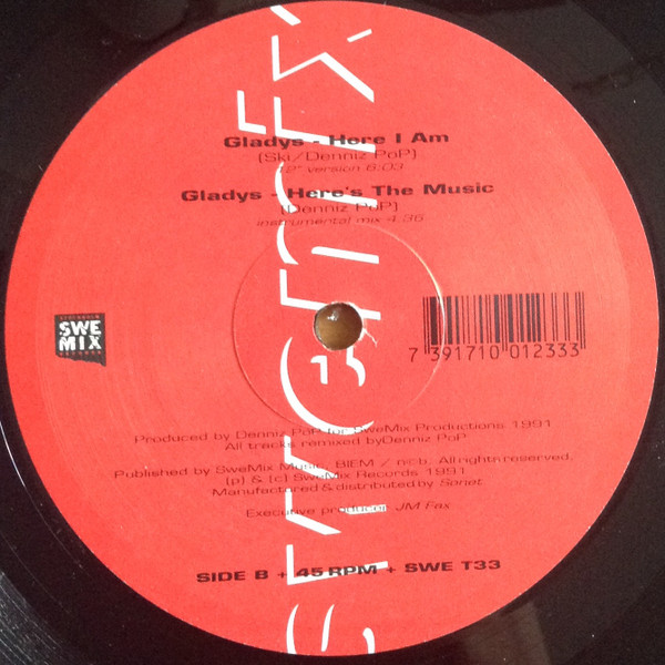 Gladys - Made Up My Mind | SweMix Records (SWE T33) - 4 Gladys - Made Up My Mind | SweMix Records (SWE T33) - 4