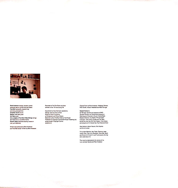 Brett Anderson - Brett Anderson | Demon Records (DEMREC210) - 4 Brett Anderson - Brett Anderson | Demon Records (DEMREC210) - 4