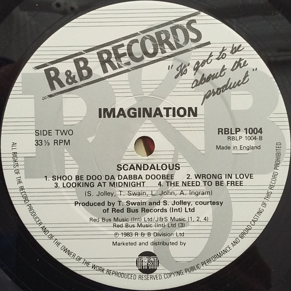 Imagination - Scandalous | R & B Records (RBLP 1004) - 4