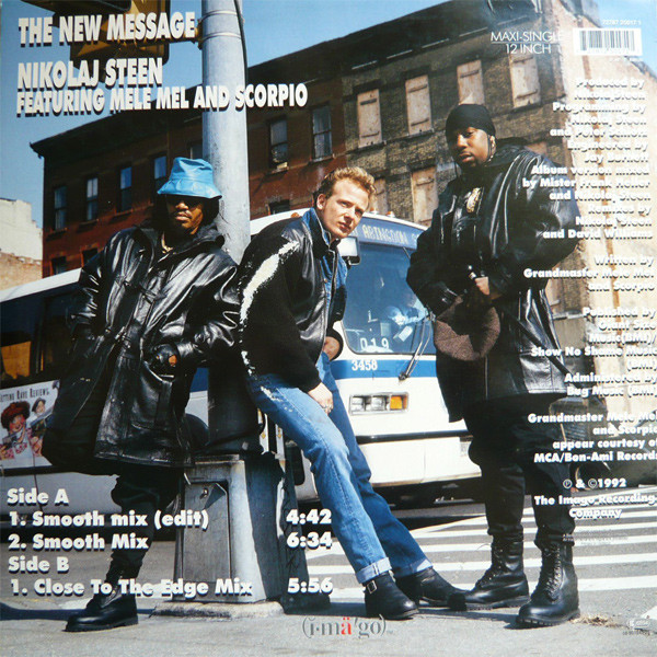 Nikolaj Steen Featuring Mele Mel And Scorpio - The New Message | Imago (72787 25017 1) - 2