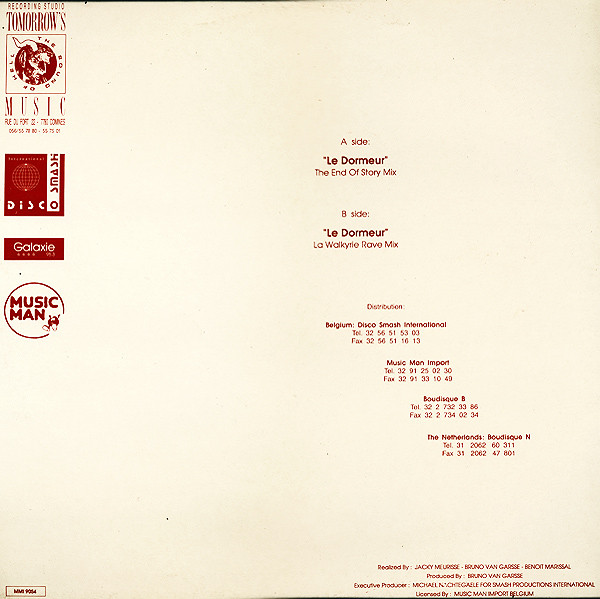 Pleasure Game - Le Dormeur The Remixes (The End Of Story Mix) | Music Man Records (MMI 9054) - 2