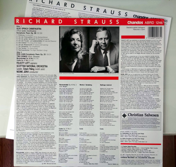 Also Sprach Zarathustra / Don Juan / 2 Songs