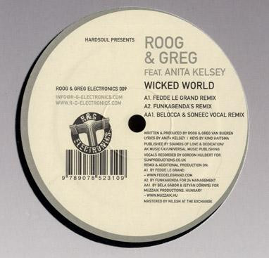 Hardsoul Presents Roog & Greg Feat. Anita Kelsey - Wicked World | R&G Electronics (Roog & Greg Electronics 009) - 3 Hardsoul Presents Roog & Greg Feat. Anita Kelsey - Wicked World | R&G Electronics (Roog & Greg Electronics 009) - 3