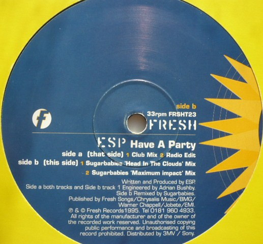 ESP - Have A Party | Fresh (FRSHT23) - main ESP - Have A Party | Fresh (FRSHT23) - main