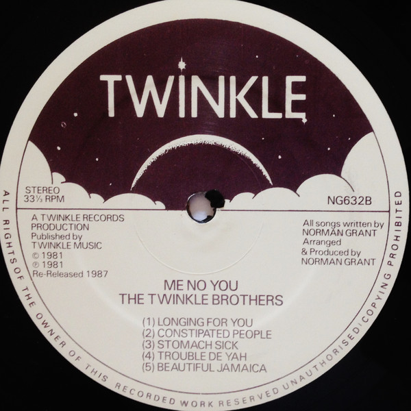 The Twinkle Brothers - Me No You - You No Me | Twinkle Music (NG 632) - 4 The Twinkle Brothers - Me No You - You No Me | Twinkle Music (NG 632) - 4