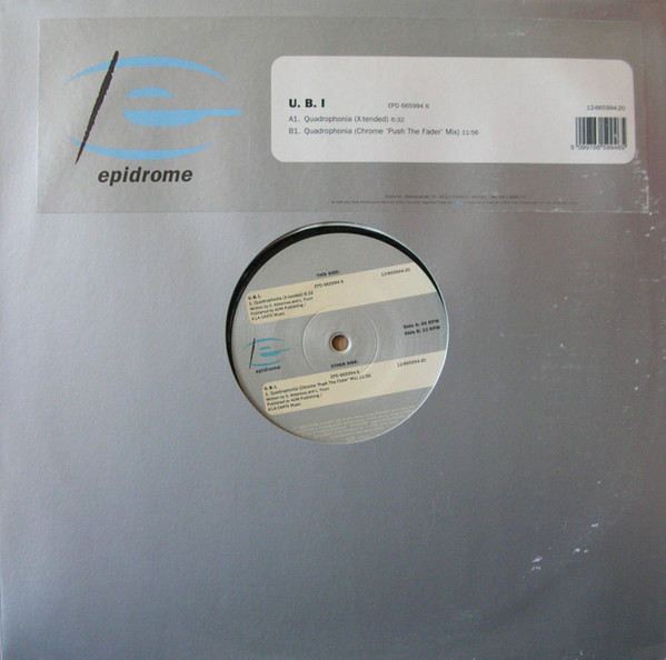 U.B.I. - Quadrophonia | Epidrome (EPD 665994 6) - main