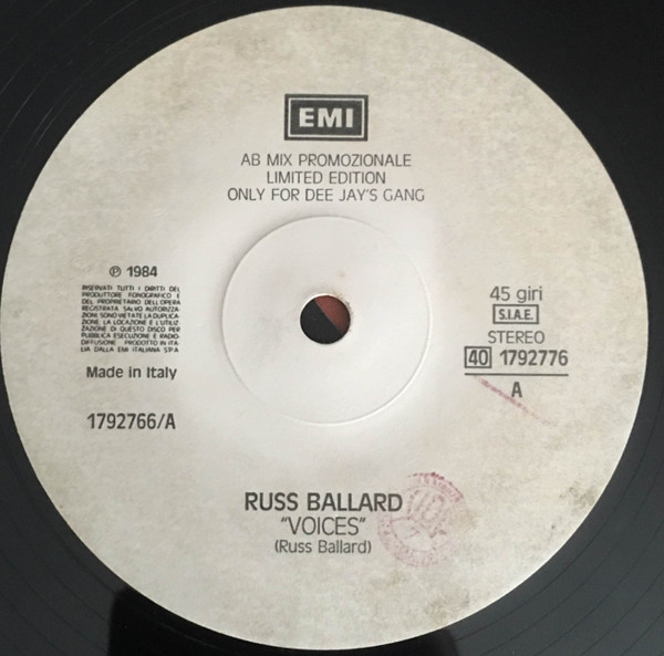 Russ Ballard / Sherry Kean - Voices / I Want You Back | EMI (40 1792776)