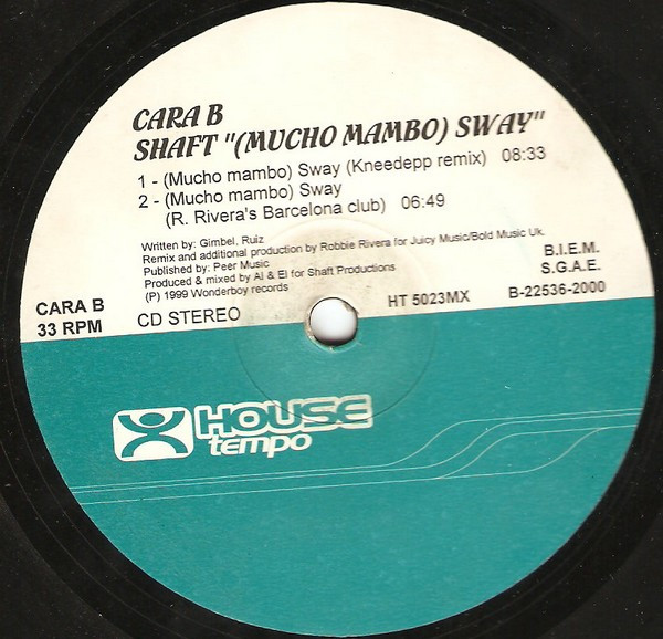 Shaft - (Mucho Mambo) Sway | House Tempo (HT 5023MX) - 4 Shaft - (Mucho Mambo) Sway | House Tempo (HT 5023MX) - 4