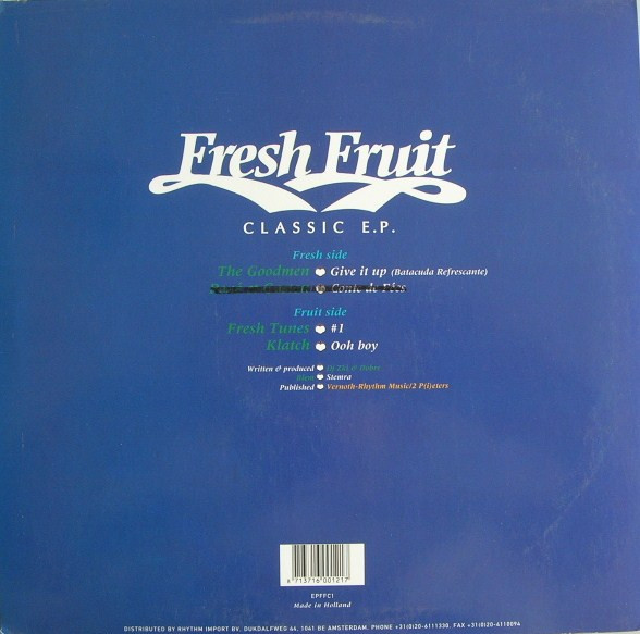 Various - Classic EP | Fresh Fruit Records (EPFFC1) - 2 Various - Classic EP | Fresh Fruit Records (EPFFC1) - 2