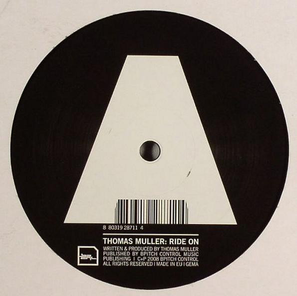 Thomas Muller - Ride On | BPitch Control (BPC 168) - main