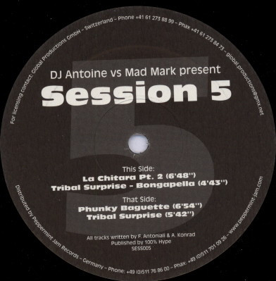 DJ Antoine vs. Mad Mark - Session 5 | Session Recordings (SESS 005) - 2