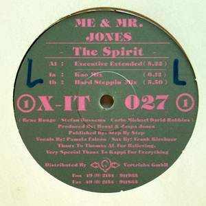 Me & Mr. Jones - The Spirit | X-IT Records (X-IT 027)