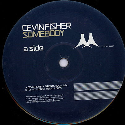 Cevin Fisher - Somebody | Subversive (SUB 83T)