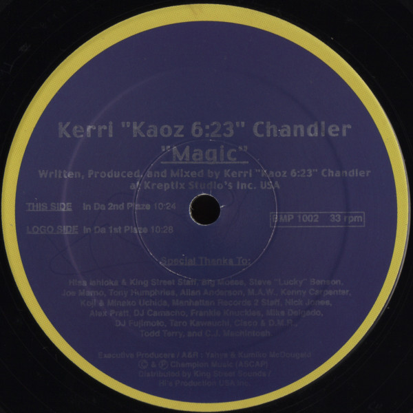 Kerri Chandler - Magic | 11:07 Presentations (BMP 1002) - 2 Kerri Chandler - Magic | 11:07 Presentations (BMP 1002) - 2