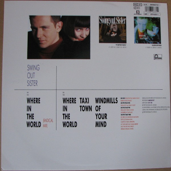 Swing Out Sister - Where In The World? | Fontana (SWING 712) - 2