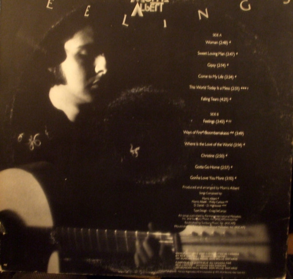 Morris Albert - Feelings | RCA Victor (APL1-1018) - 2