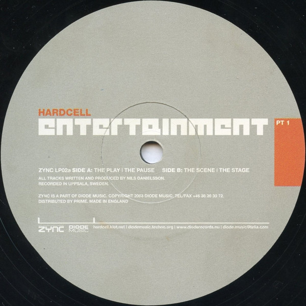 Hardcell - Entertainment (Pt 1) | Zync (ZYNC LP02a) - 3