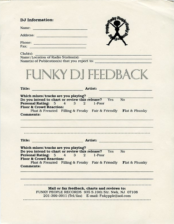 Funky People - Lift Him Up | Funky People (FPR-1004) - 2