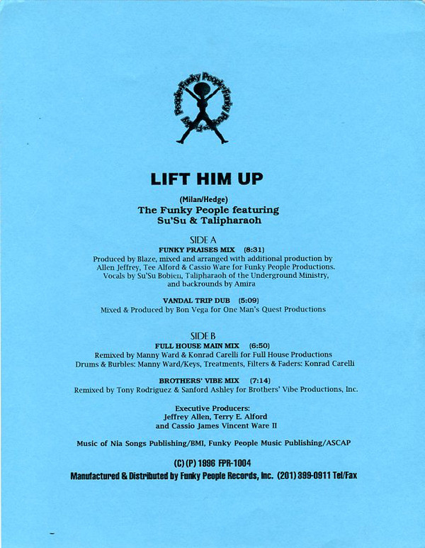 Funky People - Lift Him Up | Funky People (FPR-1004) - 3