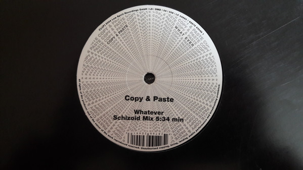 Copy & Paste - Whatever | Low Spirit Recordings (LS | DMD | 04 | 008) - 2 Copy & Paste - Whatever | Low Spirit Recordings (LS | DMD | 04 | 008) - 2