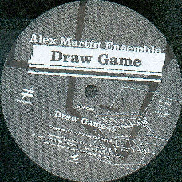 Alex Martin Ensemble - Draw Game | Different (DIF 005) - 3