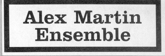 Alex Martin Ensemble - Draw Game | Different (DIF 005) - main